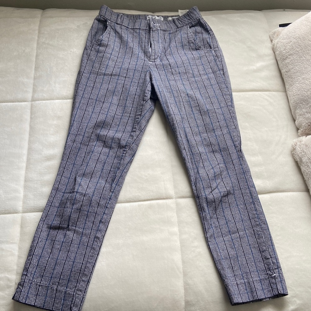 Hollister ultra high rise plaid pants